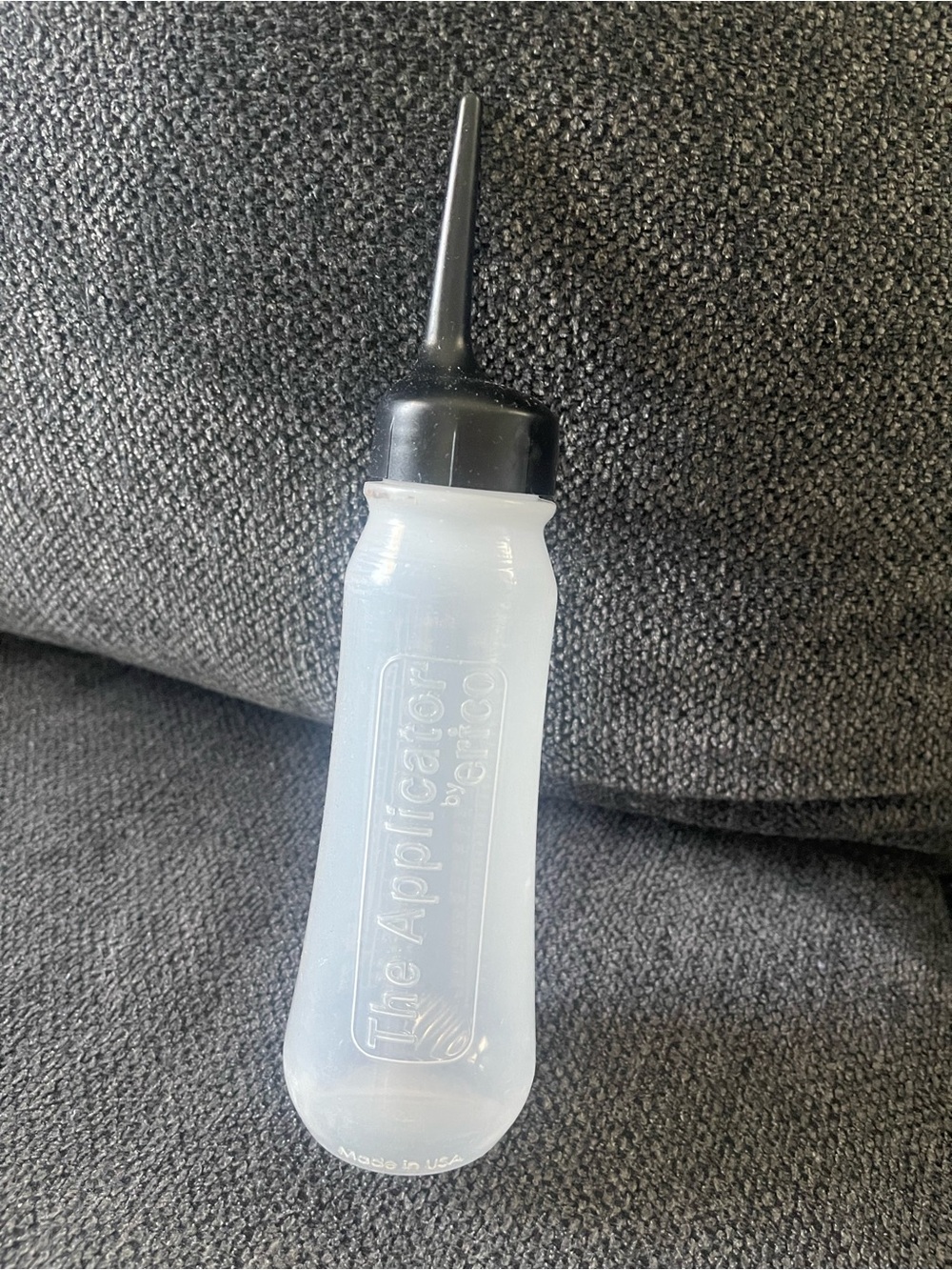 The Applicator by Erico Clear Plastic Applicator Bottle with Black Tip